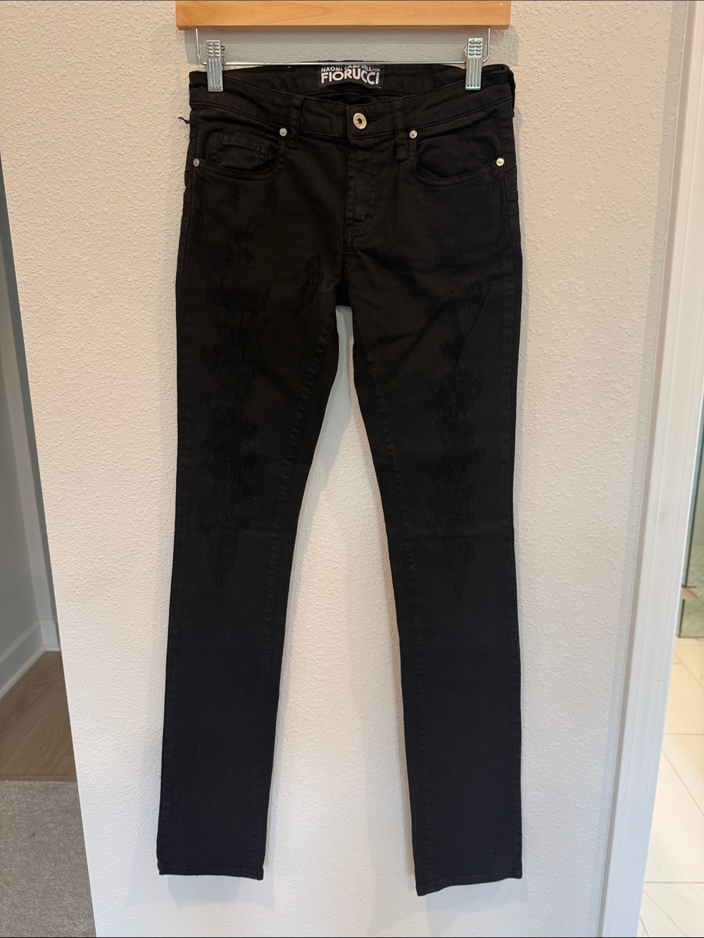 Fiorucci Black Skinny Jeans